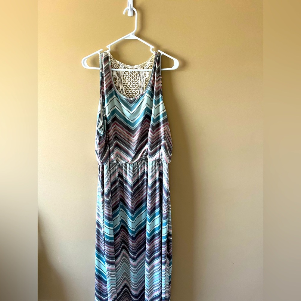 Plus size Maxi dress from Maurice’s.